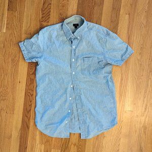 J Crew Medium Tall Button Down Shirt